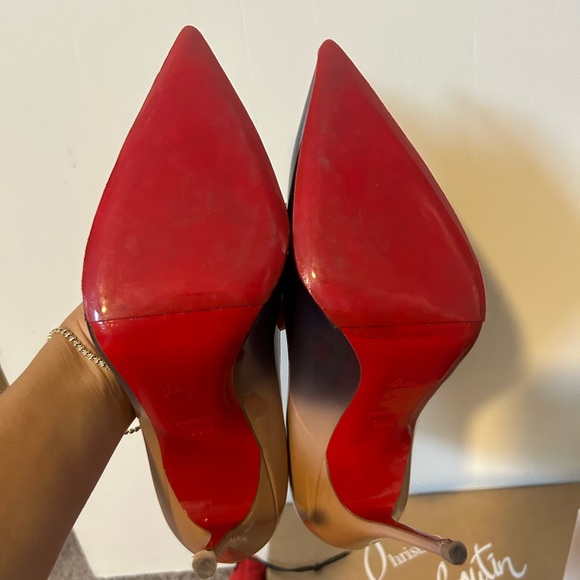 100 MM Hot Chick Louboutin ombré heels - Picture 3 of 4